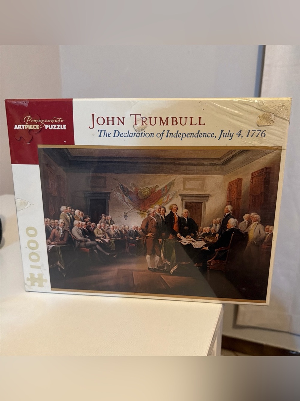 John Trumbull Puzzle Declaration Of Independence 1000 Pcs New